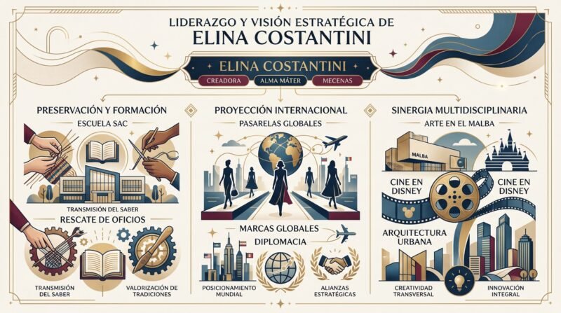 Elina Costantini la empresaria de la moda